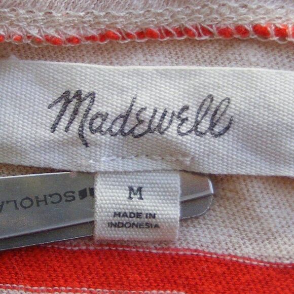 MADEWELL Tee, M, Stripes, Fluttery Short sleeves, 2 colors - Picture 6 of 8